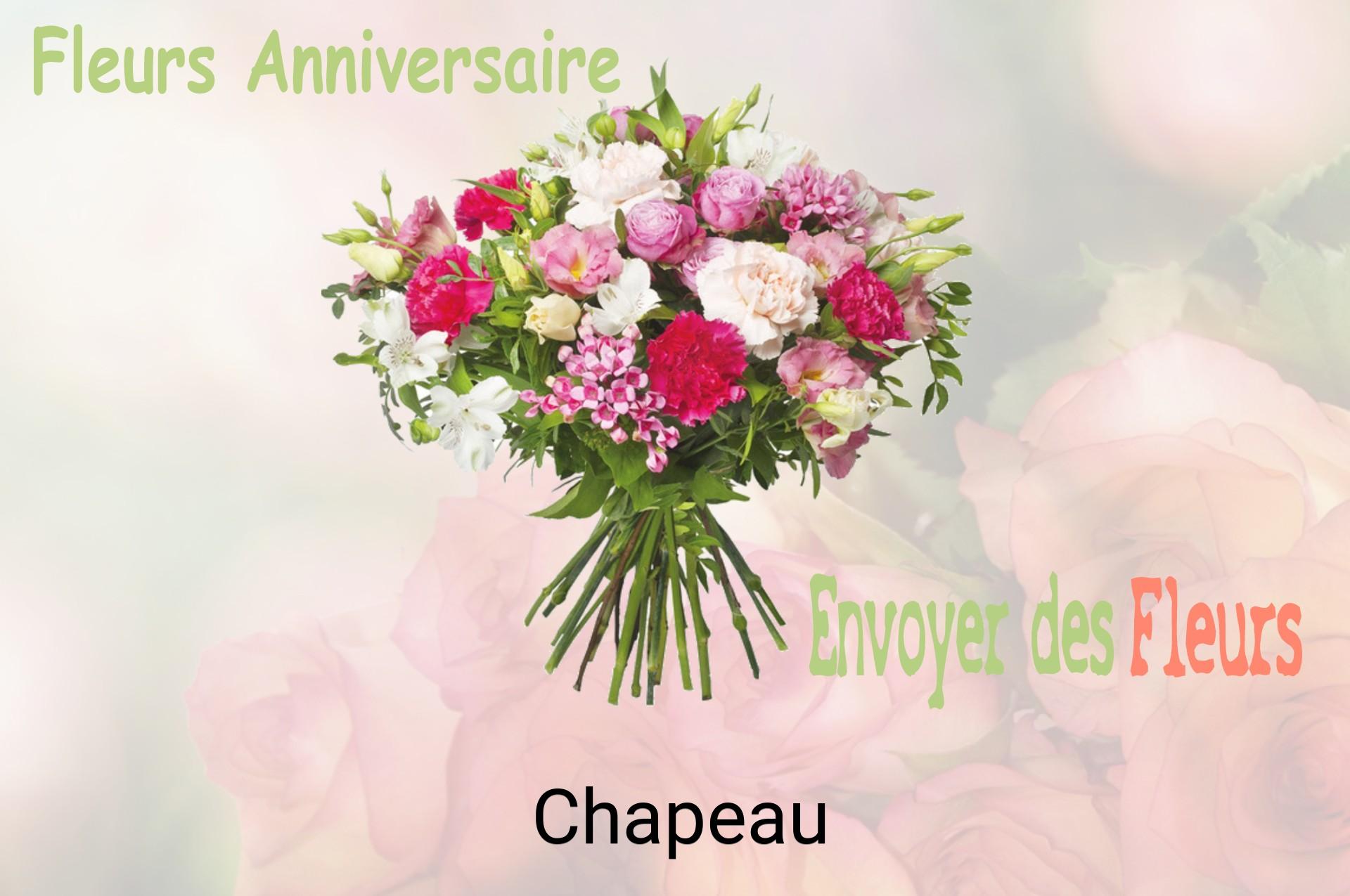 Bouquet de fleurs d’anniversaire livré à Chapeau
