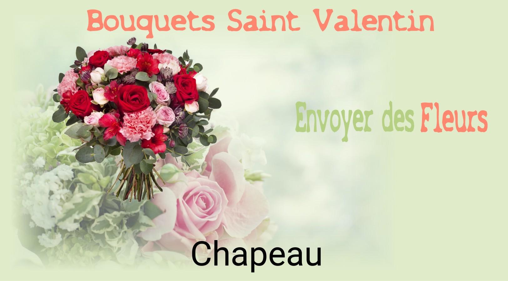 Roses de Saint-Valentin livrées à Chapeau